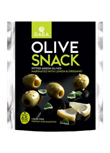 SnackP. Olives Vertes Dénoy. Origan & Citron 65g