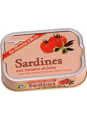 Sardines Tomates séchées et Huile d'olive 115g