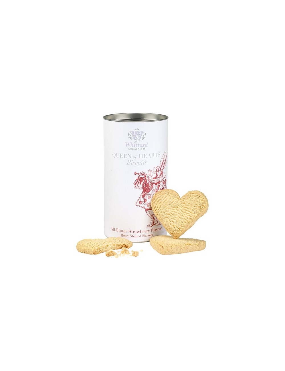Queen Of Hearts Biscuit Tin Alice 150g