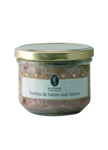 Terrine De Faisan Aux Raisins 180g