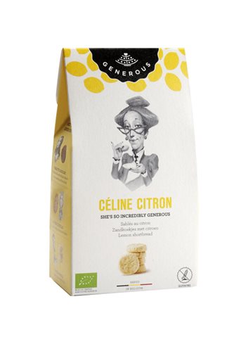 Céline Citron BIO (glutenvrij) 120g